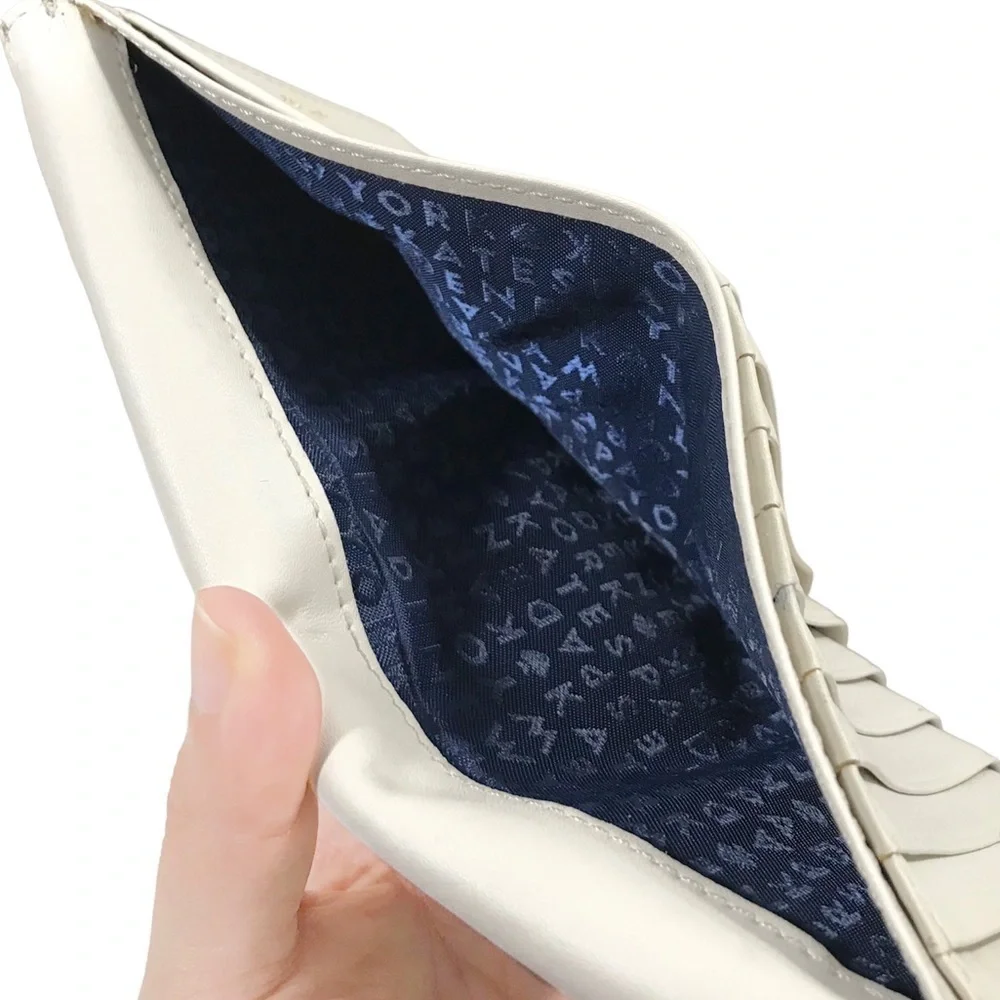 Kate Spade Leather Blue Colorblock Wallet AS IS
